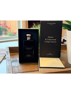 $228 Original Jo Malone Hinoki & Cedarwood COLOGNE INTENSE SPRAY 3.4oz/100ml NIB